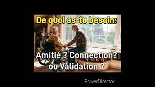 Astu besoin damitié de connection ou de validationpodcast psychologie [upl. by Gnoz814]