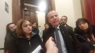 Decreto Milleproroghe il M5s abbandona i lavori intervista a Alfonso Colucci e Daniela Torto [upl. by Asteria]