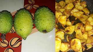 ভাত কেৰেলা নতুন জুতি Bhat karela recipe in assamesespine gourd curry recipe [upl. by Kara27]