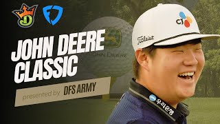 DFS PGA  John Deere Classic  FREE Draftkings and Fanduel Breakdown  DFS Army [upl. by Nyltiac]