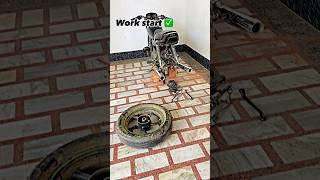 200no tyre nikalwa diya 😳🔥 splendor modified shortvideo rohitdingaan tranding [upl. by Ecilahs]