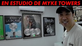 ¿Qué hago en el estudio de Myke Towers 😂 [upl. by Maxim]