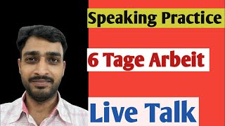 Live German Speaking Practice  Speaking Practice [upl. by Ardnuaet]