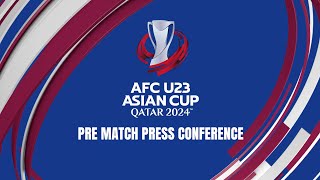 AFCU23  3RD Place Playoff M31  Pre Match Press Conference  Iraq [upl. by Eimyaj]