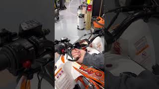 Kayo 125150 ATV starting procedure with fuel valve Kill switches shifting explained [upl. by Stasny]