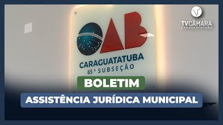 OAB FORNECE ATENDIMENTO JURÍDICO GRATUITO EM CARAGUATATUBA [upl. by Aneahs]