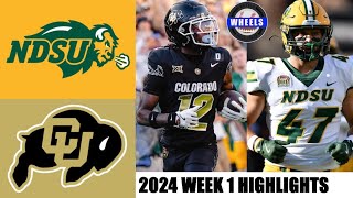 Colorado vs North Dakota State  College Football Week 1  2024 College Football Highlights [upl. by Finah]