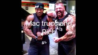 Rich Piana Vs Mac Trucc Fight Play By Play [upl. by Atthia971]