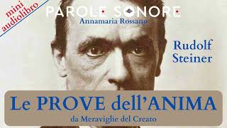 MINI AUDIOLIBRO  LE PROVE DELLANIMA  Rudolf Steiner  Parole Sonore di Annamaria Rossano [upl. by Darelle759]