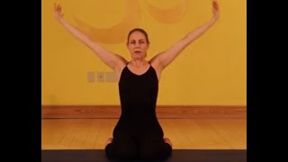 VIRASANA Heros pose Simple seated pose [upl. by Rfinnej]