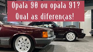 Diferenças do Opala diplomata 90 e 91 [upl. by Ellinad]