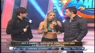 COMBATE Ale y Gabriel estan enamorados de Alejandra Baigorria 260613 [upl. by Einnok250]