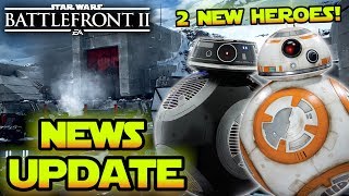 2 NEW HEROES 4 NEW Reinforcements 2020 Content Announced Coming to Star Wars Battlefront 2 [upl. by Oiramd622]