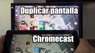 Cómo ver la pantalla de Android en la tv con Chromecast [upl. by Ocnarfnaig]