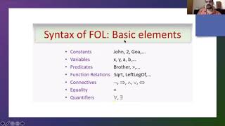 Predicate Logic  First Order Logic Artificial Intelligence [upl. by Nonek921]