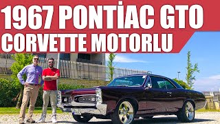 1967 Pontiac GTO  Corvette Motorlu  Pontiac GTO Review [upl. by Nawyt139]