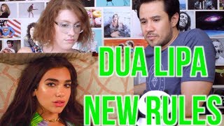 DUA LIPA  NEW RULES  REACTION [upl. by Socram524]