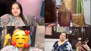 Pooja massi ne lgwaye hair extension ￼nandinikarnaliya [upl. by Tut]