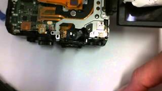 Canon G12 CCD Replacement How To Open [upl. by Halian]