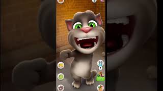 Talking tom aa aahaa aa🤣🤣🤣shorts cat talkingtom talkingcat talkingtomfunnymoments talkingtom [upl. by Jojo]