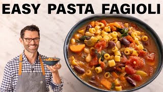 EASY Pasta Fagioli Recipe [upl. by Anair]