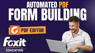 Form Building  Automatic Form Field Recognition and Creation in Foxit PDF Editor [upl. by Shayn430]