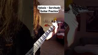 Future first cover on my channel   sylosis servitude metalguitarriffs metal shorts guitar [upl. by Attaymik]