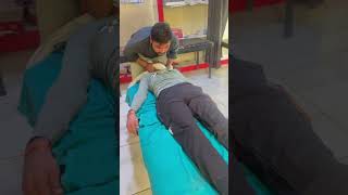 Cervical spine pain treatment chiropractic treatment posture corection pain clinic in Haryana loharu [upl. by Paris192]