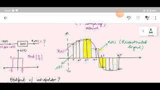 Reconstruction Ideal Interpolator Signals amp Systems BTechEE IV SEM By Mr Nitesh Kataria [upl. by Dulcinea]