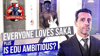 Everyone Loves Saka Plus Is Edu Ambitious  Biased Premier League Show Feat White Yardie [upl. by Bogosian]