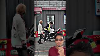 Bike modne ka tarika 💀💀 automobile dance smartphone funny [upl. by Newkirk]