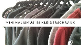 7 Tipps für einen minimalistischen Kleiderschrank [upl. by Bandur]