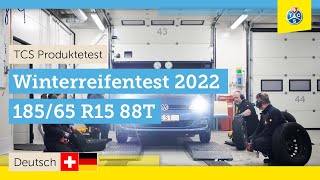 Winterreifentest 2022 der meistverkauften Dimension 18565 R15 88T [upl. by Bennie]