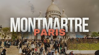 Walking around Montmartre  Paris 4K [upl. by Lodnar621]