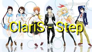 ClariS  Step Nisekoi Opening 2 with lyrics [upl. by Yzdnil]