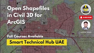 How to Open SHP files in civil 3d  SHP File Details in Civil 3D [upl. by Alanna]