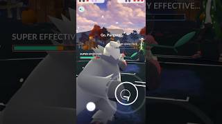 Pangoro is a one man cleanup crew 🐼🧼 shorts gobattleleague pokemongo [upl. by Chilt888]