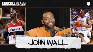 John Wall on AllStar Seasons with Wizards Kentucky Team w DeMarcus Cousins the Dougie amp More [upl. by Lattonia690]