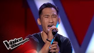 SainbilegB  quotDakotaquot  Blind Audition  The Voice of Mongolia 2018 [upl. by Ylluz303]