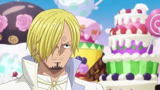 Pudding is shooting Sanji [upl. by Lemhar]