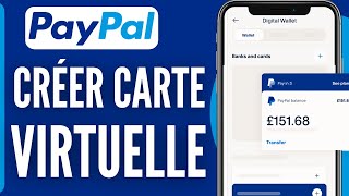 Comment Créer Une Carte Bancaire Virtuelle Pour Paypal 2024 [upl. by Lenore207]