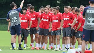 Trainingsauftakt des 1 FC Köln mit Gerhard Struber [upl. by Llehsad558]