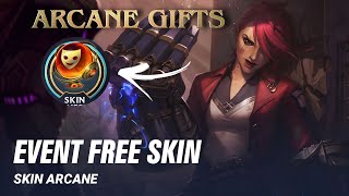 Event Free Skin Arcane Jinx Vi  Wild Rift [upl. by Lewse507]