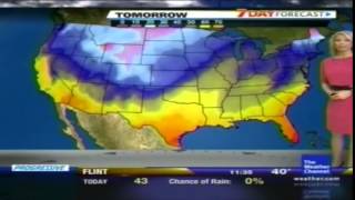 Day Planner with Heather Tesch The Weather Channel Wednesday Jan 11 2012 [upl. by Herby]