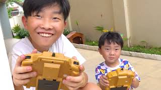 Yejun Car Toy Assembly with RC Toy Coloring Game Play Adventure for Kids [upl. by Gilmour612]