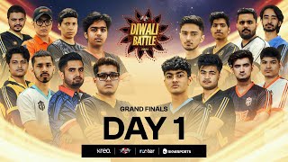 REBROADCAST UE Diwali Battle 2023 BGMI  LAN Finals Day1  Ft Soul GodLike XSpark RNT etc [upl. by Haida]