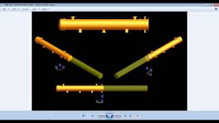 PDMS Equipment Modelling  Reboiler E1301PartII Tube pull obstruction volume [upl. by Aihsema]