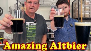 German Altbier Tasting Review  Brewed on Spike Solo 10 Gallon [upl. by Ytineres]