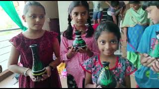 Learn pot painting Arts and Crafts With Shabdha  Arts Videos For Kids  Shabdha Arts and Crafts [upl. by Arawaj]