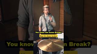 The Amen Break but its swung amenbreak breakbeat drumlessons drumgroove jazzdrumming [upl. by Eugirne757]